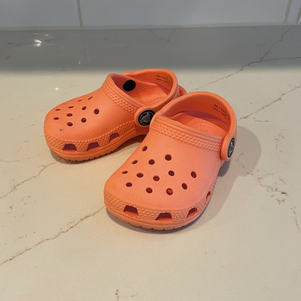 Toddler Papaya Crocs